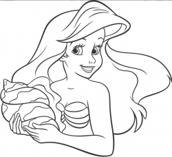 28+ Collection of Mermaid Clipart Black And White | High quality ...