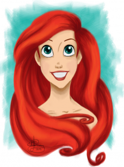 Portrait of a Princess: Ariel by Tella-in-SA on DeviantArt