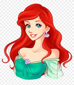 Ariel Clipart Princess Drawing - Cartoon, HD Png Download ...