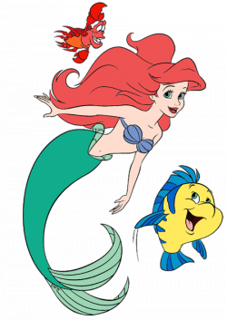 Ariel and Friends Clip Art | Disney Clip Art Galore