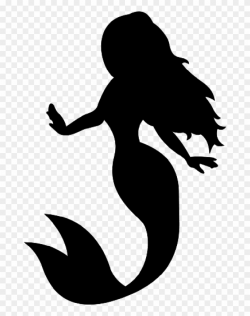 Free Mermaid Silhouette Wannacraft - Disney Princess Ariel ...