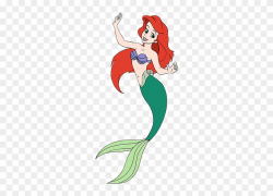 Svg Library Stock Ariel Transparent Tail - Sirene Dessin ...