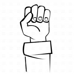 Closed Fist Clipart
