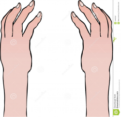 Reaching Arms Clipart
