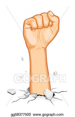 Vector Illustration - Powerful punch. EPS Clipart gg58377500 - GoGraph