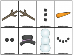 Gallery For > Snowman Stick Arms Template | Printables ...