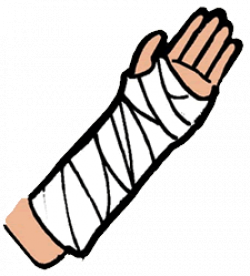 Wrist Cast Clipart