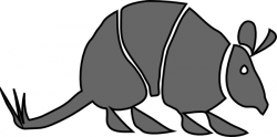 Armadillo clip art Free vector in Open office drawing svg ( .svg ...