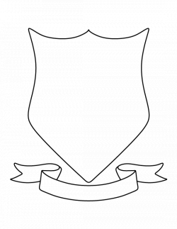 Coat of arms pattern. Use the printable outline for crafts, creating ...