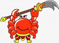Cartoon Crab, Crab, Arms PNG Image and Clipart for Free Download