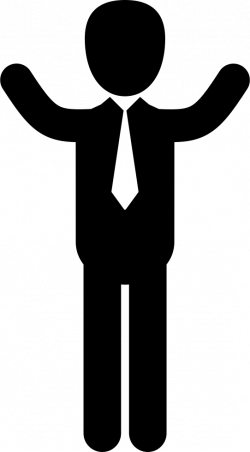 Businessman With Outstretched Arms Svg Png Icon Free Download (#7731 ...