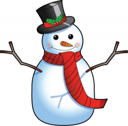 ClipArtFort: Holidays » Christmas » Snowman 3 color