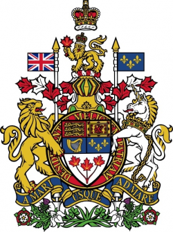 Coat Of Arms Of Canada clip art Free vector in Open office ...