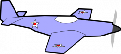Flying Cartoon Plane Clip Art at Clker.com - vector clip art online ...