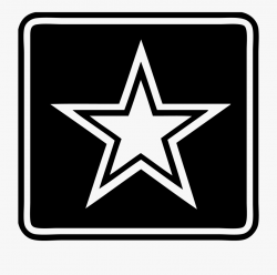Military Star Clipart - Transparent Background Us Army Logo ...