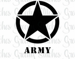 Army star | Etsy
