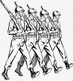 Marching Soldier Army Clip art - Soldier png download - 4000*4386 ...