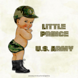Little Prince Army Soldier | Army Boots Camo Diaper Hat Badge ...