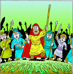 Army clipart bible - Pencil and in color army clipart bible