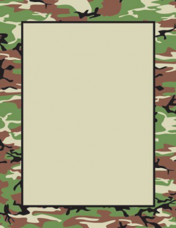 Military clipart border - Pencil and in color military clipart border