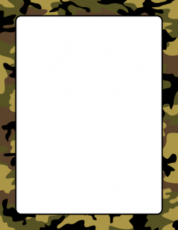 Camouflage page border. Free downloads at http://pageborders.org ...