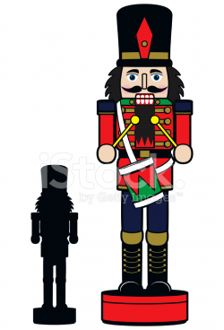 Christmas Nutcracker Drummer & Silhouette Stock Vector - FreeImages.com