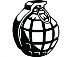 Grenade svg | Etsy