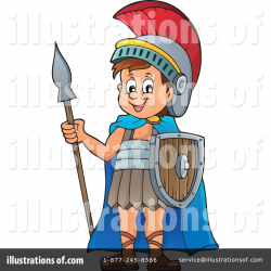 Roman Soldier Clipart #1347358 - Illustration by visekart