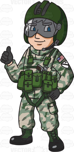 A Us Army Helicopter Pilot Giving The Thumbs Up Sign | Helicopter ...