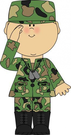 Soldier Saluting Clip Art - Soldier Saluting Image | Free ...