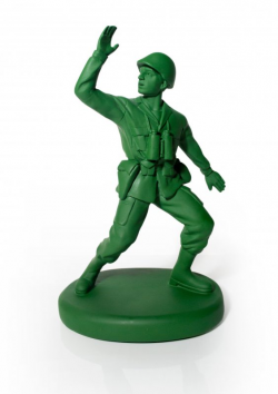 Home Guard : Doorstop & Bookend giant toy soldiers.