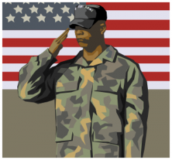 Army Veteran Clip Art at Clker.com - vector clip art online, royalty ...