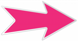 Arrow Pink Right Transparent PNG Clip Art Image | Gallery ...