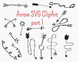 Arrow svg clipart - circle arrow vector heart arrow digital download ...
