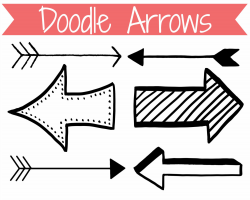 Arrow Doodle Clipart