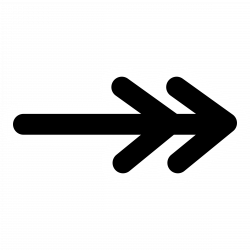 Clipart - primary line double line arrow end