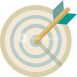Funky Arrow Board Icon Royalty-Free Stock Image - Storyblocks