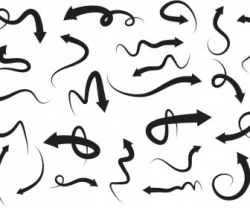 28+ Collection of Swirly Arrow Clipart | High quality, free cliparts ...