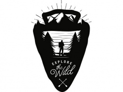 Camping Logo #4 Arrowhead Arrow Bear Camper Camp Campsite Hike ...