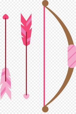 Arrow Feather Clip art - Hand painted pink feather arrow arrow png ...