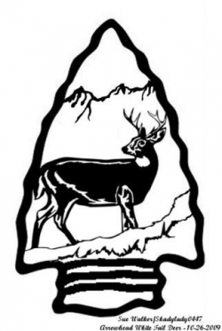 Arrowhead White Tail Deer - Animals - User Gallery - Scroll Saw ...