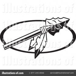 Spear clipart arrowhead - Pencil and in color spear clipart arrowhead