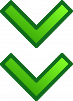 Clipart - green double arrows set