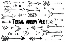 Tribal Arrow Vectors ~ Illustrations ~ Creative Market