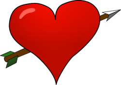 Valentine Heart Arrow Clip Art at Clker.com - vector clip art online ...