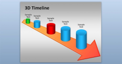 Free 3D Timeline PowerPoint Template - Free PowerPoint Templates ...