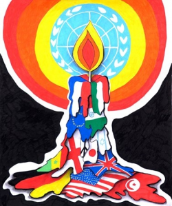 14 best UN Art for Peace Contest images on Pinterest | Peace, Peace ...