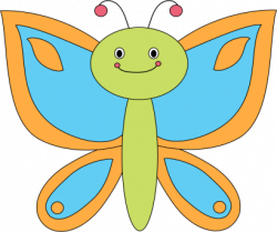 Fun Butterfly Clip Art - Fun Butterfly Image