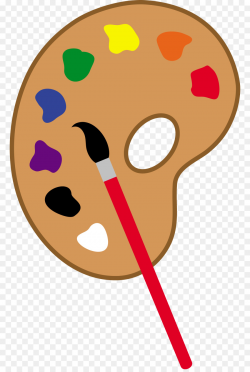 Painting Palette Paintbrush Clip art - Painting Art Cliparts png ...