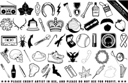 Free black and white clip art free vector download (216,453 Free ...